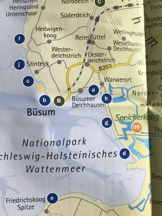 Heimat Am Meer Büsumer Deichhausen Extérieur photo